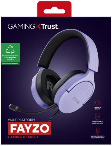 Trust GXT489P Fayzo pelikuulokkeet
