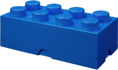 Play LEGO säilytyslaatikko (8-nastainen, kirkkaansininen)