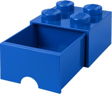 Play LEGO säilytyslaatikko (4-nastainen, kirkkaansininen)