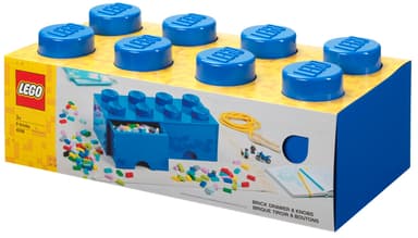 Play LEGO säilytyslaatikko (8-nastainen, kirkkaansininen)