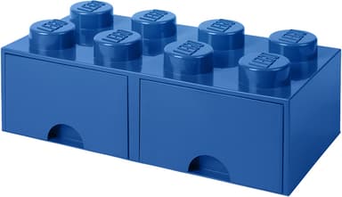 Play LEGO säilytyslaatikko (8-nastainen, kirkkaansininen)