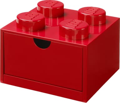 Play LEGO pöytälaatikko (kirkkaanpunainen)