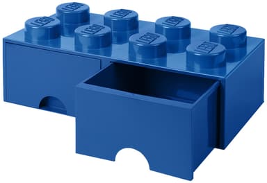 Play LEGO säilytyslaatikko (8-nastainen, kirkkaansininen)