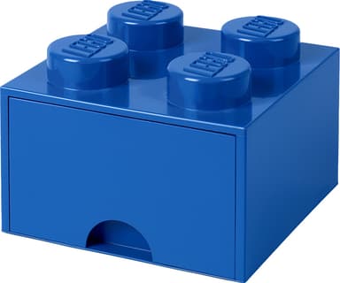 Play LEGO säilytyslaatikko (4-nastainen, kirkkaansininen)
