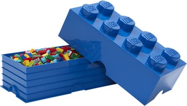 Play LEGO säilytyslaatikko (8-nastainen, kirkkaansininen)