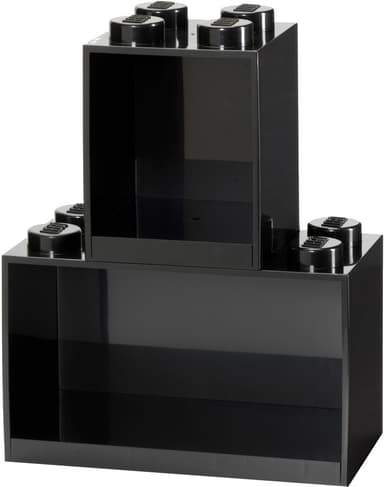 Play LEGO hyllysetti (musta)