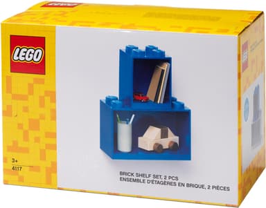 Play LEGO hylly (kirkkaansininen)