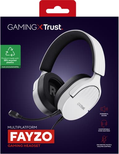 Trust GXT489W Fayzo pelikuulokkeet