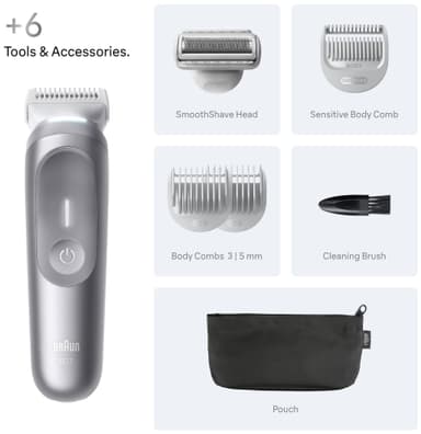 Braun Series 7 vartalotrimmeri BG7550 (harmaa)