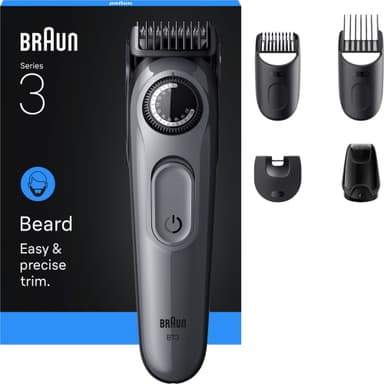 Braun Series 3 partatrimmeri BT3560 (harmaa)