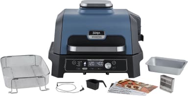 Ninja Woodfire Pro Connect XL sähkögrilli OG901EU (sinimusta)