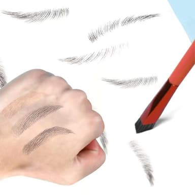 Kulmikas kulmakarvojen sivellin Eyeliner Makeup Brush Meikkisivellin