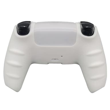 Sony PlayStation 5 PS5 silikonikotelolle, liukastumista estävä suoja - Valkoinen