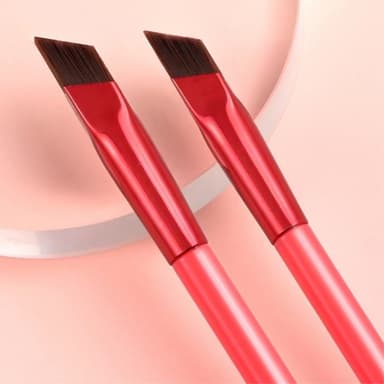 Kulmikas kulmakarvojen sivellin Eyeliner Makeup Brush Meikkisivellin