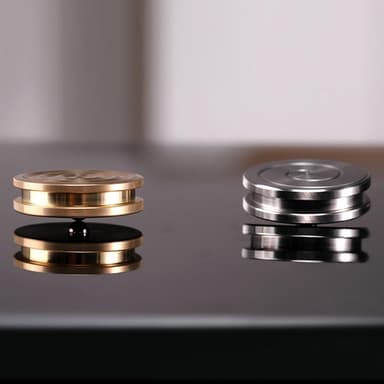 Riipus Gyro Spinner pyörivä gyroskooppi Fidget - kupariraita
