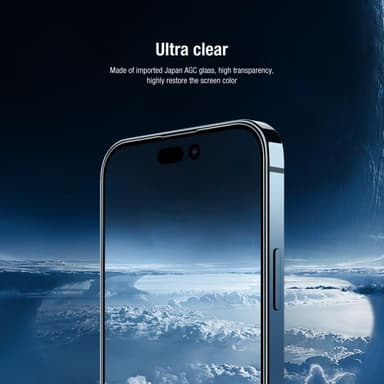 iPhone 14 Pro Max NILLKIN 2 in 1 karkaistu lasi kamerakalvolla