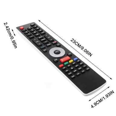 TV:n kaukosäädin Korvaa Hisense EN-33926A EN-33925A