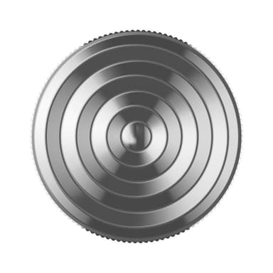 Riipus Gyro Spinner Spinner Spinning Gyroskooppi Fidget - Ruostumaton teräs