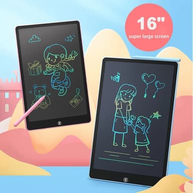 16 tuuman LCD-kirjoituslehtiö piirustusalusta Doodle-alusta