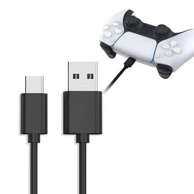 Sony PS5 / Xbox Series S / X 3A Latauskaapeli Peliohjaimen Laturikaapeli, 1m