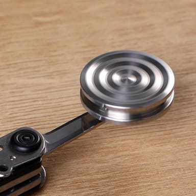 Riipus Gyro Spinner pyörivä gyroskooppi Fidget - kupariraita