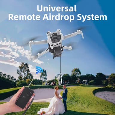 Drone Drones Throw Move Leave Airdrop-järjestelmän kaukosäädin