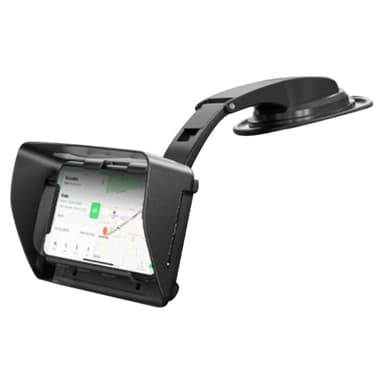 Auto Matkapuhelinteline 360° kääntyvä Tuulilasi Handsfree puhelinteline