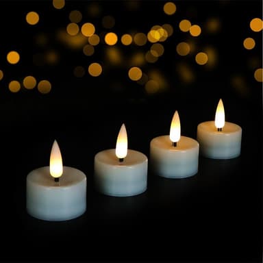 12 kpl LED-valoakku Elektroninen valo - Keltainen valo