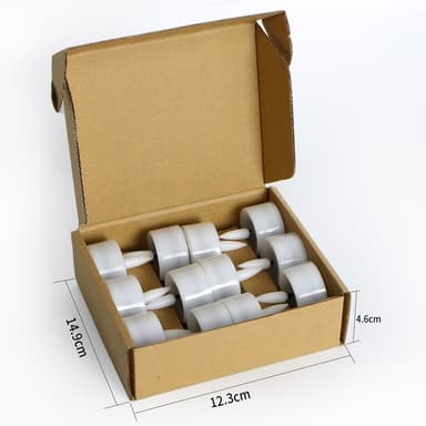 12 kpl LED-valoakku Elektroninen valo - Keltainen valo