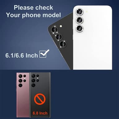 ENKAY Samsung Galaxy S24 Kameran Linssisuojus Lasi