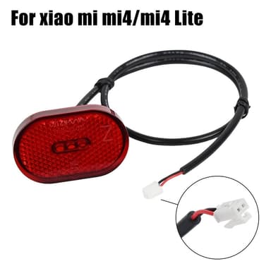 Takavalo LED-lamppu Xiaomi 4 / 4 Lite Scooterille
