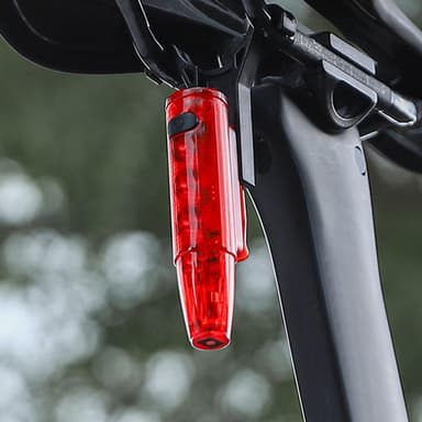 WEST BIKING Pyörän laser-takavalon jarrun induktiovaroitusvalo