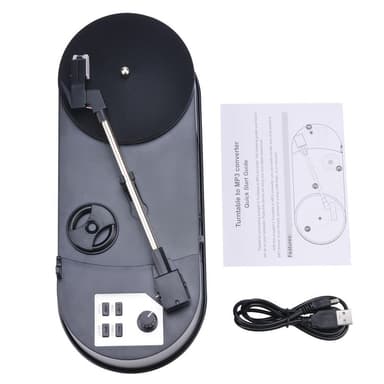 EZCAP 33/45RPM levysoittimen MP3-muunnin Tallenna vinyylimusiikkilevyt