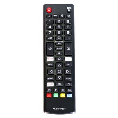 Television kaukosäädin Korvaa AKB75675311 LG TV:hen