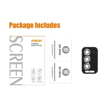 ENKAY Samsung Galaxy S24 Kameran Linssisuojus Lasi