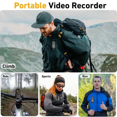1080P-minikameran toimintakamera Sport DV -videotallennetasku