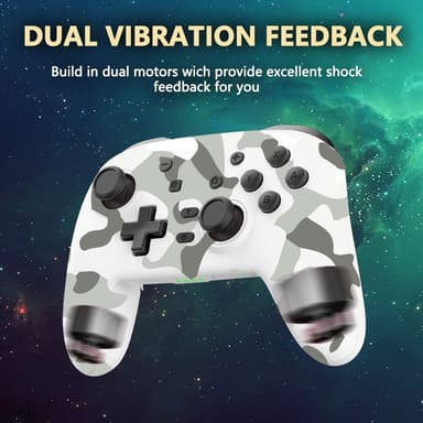 Yhteensopiva Nintendo Switch Bluetooth Controller Gamepad Turbo Function -toiminnon kanssa