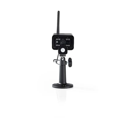 Nedis Digitaalinen Langaton Kamera | 2.4 GHz | VGA | Sisä-ja Ulkotiloihin | Yökuvaus: 5.00 m | Katselukulma: 73 ° | Musta | IP54