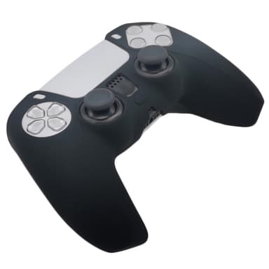 Sony PlayStation 5 PS5 silikonikotelolle, liukastumista estävä suoja - musta