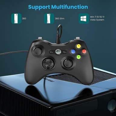 Gamepad Joystick -peliohjain Xbox 360 PC Windowsille