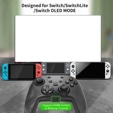 Nintendo Switch/Lite/OLED/PC/Steam Deck kanssa yhteensopiva langaton peliohjain