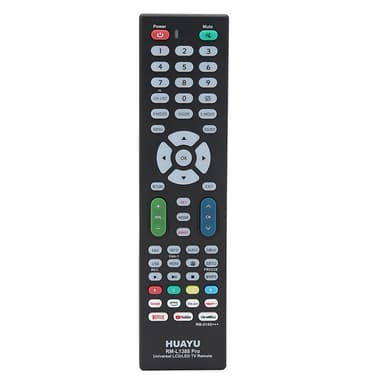 HUAYU RM-L1388 Pro TV kaukosäädin LCD LEDin vaihto