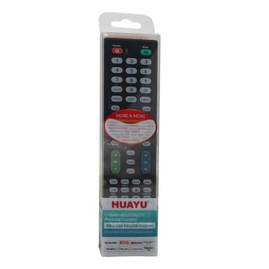 HUAYU RM-L1388 Pro TV kaukosäädin LCD LEDin vaihto