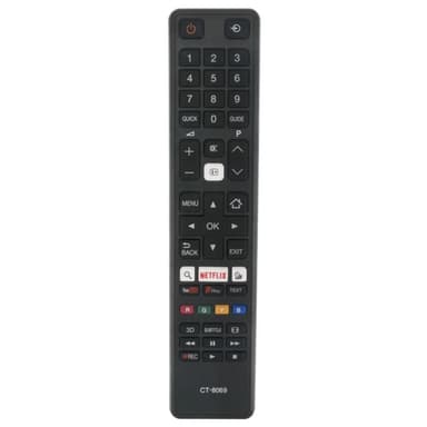 CT-8069 TV-kaukosäätimen vaihto Toshiba Smart TV: lle