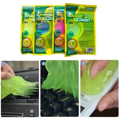 Näppäimistön pölypuhdistin Magic Sticky Gel Cleaning PC-autolle