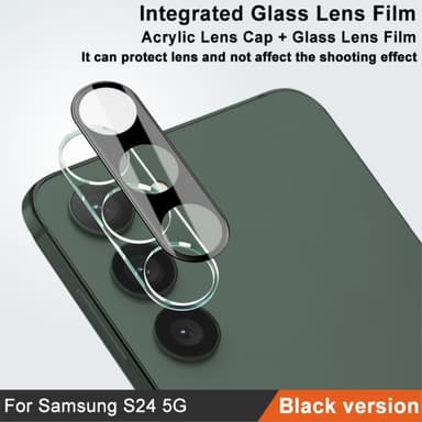 IMAK Samsung Galaxy S24 -kameran linssisuojalle karkaistu lasilinssikalvo