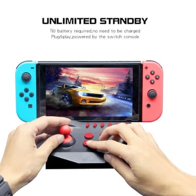Yhteensopiva Nintendo Switch / Switch Lite Joystick Control Turbon kanssa