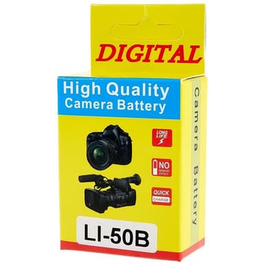 LI-50B-akku Olympus TG-860/SZ11/SP-800UZ/XZ1 jne