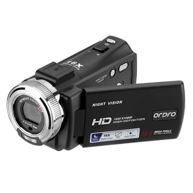 1080P Full HD -videokamera tukee Night Vision Vlog Youtube -kameraa