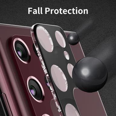 ENKAY 2 kpl Samsung Galaxy S24 Ultra Kameran Linssisuojaa Lasi